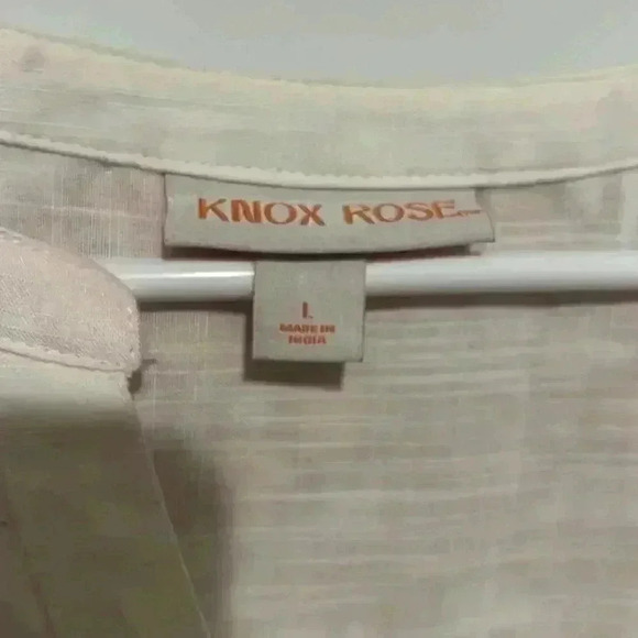 Knox Rose size L Peasant Shirt 70s style - Picture 7 of 7